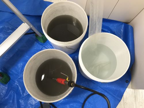 透明な汚水