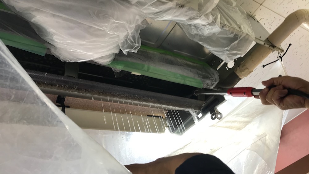 １方向エアコン洗浄